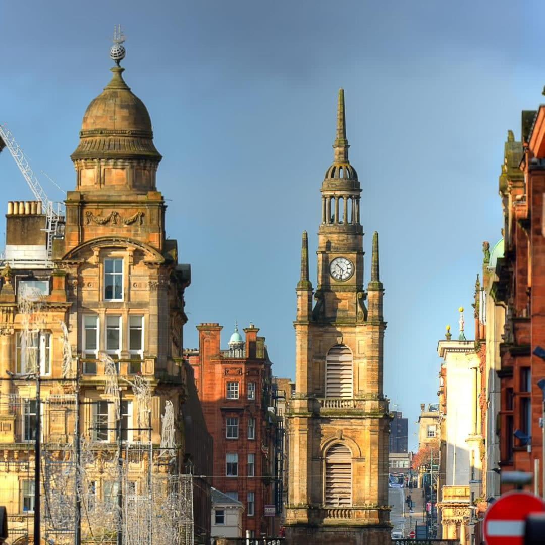 Glasgow Green Getaway With Free Parking Esterno foto