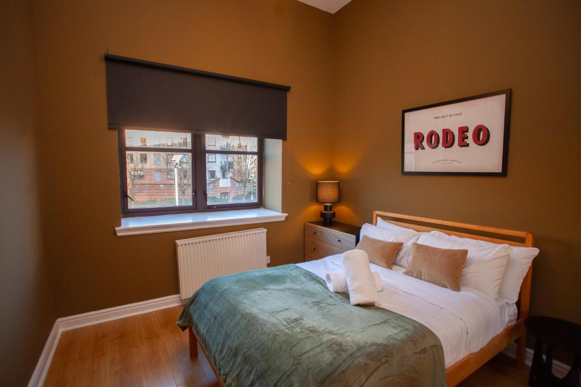 Glasgow Green Getaway With Free Parking Esterno foto